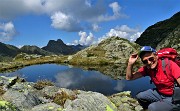 04 Splendido laghetto sul sent. GVO sul versante valtellinese del Pizzo Rotondo